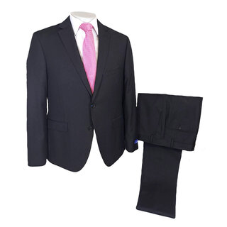 Paul Betenly Griffin Pinstripe Jacket - Black