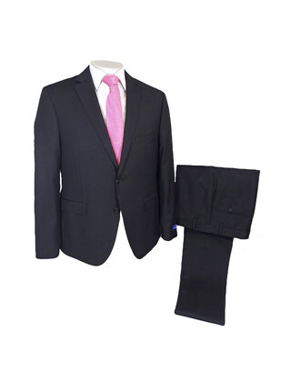 Paul Betenly Griffin Pinstripe Jacket - Black