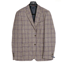 SOUL OF LONDON SPORT COAT - BROWN PLAID