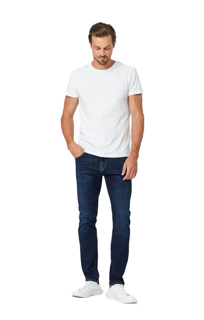 MAVI Jake Slim Leg Jeans - Deep Feather Blue