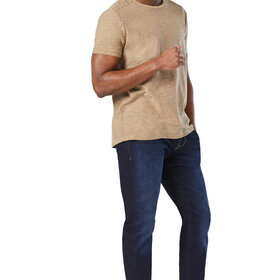 MAVI Jake Slim Leg Jeans - Rinse Brushed Feather Blue