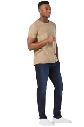 MAVI Jake Slim Leg Jeans - Rinse Brushed Feather Blue