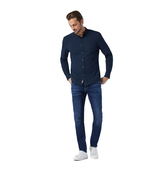 MAVI Jake Slim Leg Jeans - Indigo La Vintage