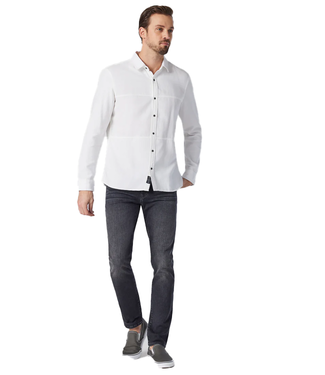 Mavi MAVI Jake Slim Leg Jeans - Dark Smoke