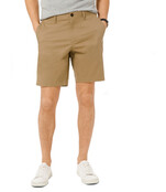 Michael Kors Washed Cotton Shorts- Khaki
