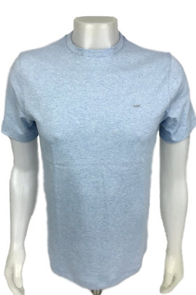Michael Kors Liquid Crew Neck Jersey - Sky Blue