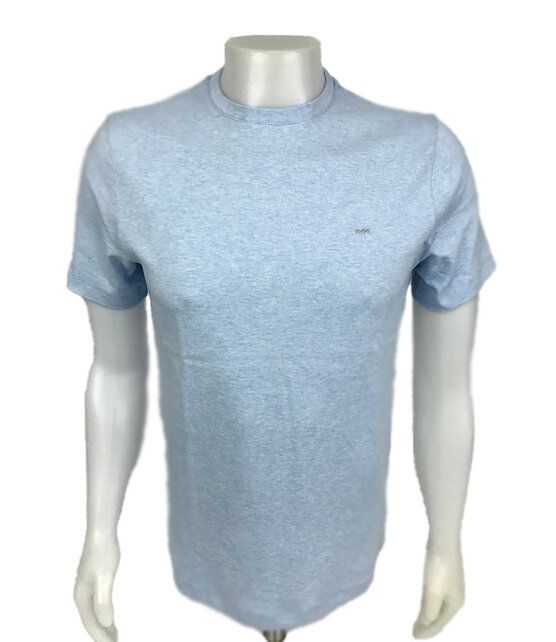 Michael Kors Liquid Crew Neck Jersey - Sky Blue Michael Kors Liquid Crew Neck Jersey - Sky Blue