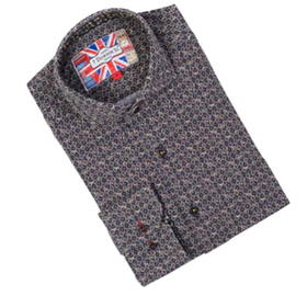 7 Downie St. Pattern Dress Shirt - JF 12