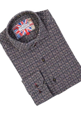 7 Downie St. Pattern Dress Shirt - JF 12