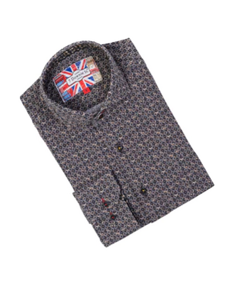 7 Downie St. Pattern Dress Shirt - JF 12