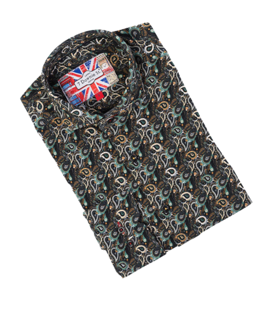 7 Downie St. Pattern Dress Shirt - JF 16