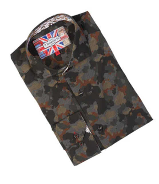 7 Downie St. Pattern Dress Shirt - 8878