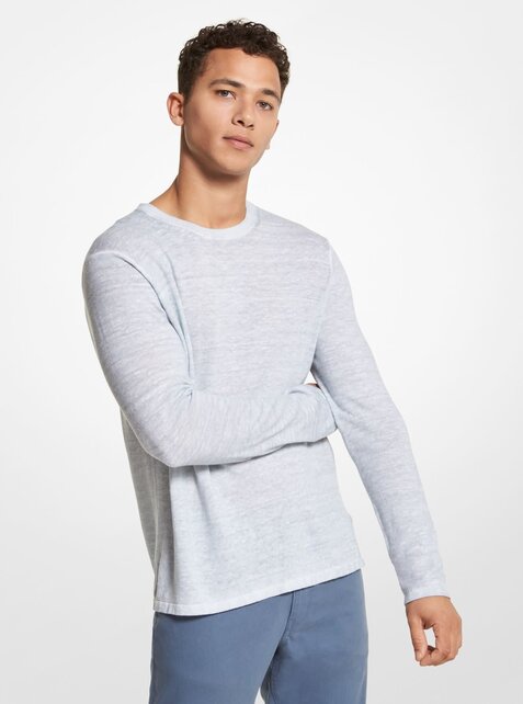 Michael Kors Linen And Cotton Blend Sweater Michael Kors Linen And Cotton Blend Sweater