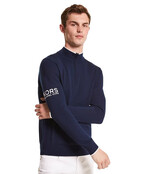 Michael Kors Golf Quarter-Zip Sweater - Dark Midnight