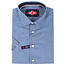 Soul Of London Soul of London Microdot Short Sleeve Dress Shirt - Blue