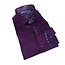 Au Noir Purple Au Noir Pattern Dress Shirt