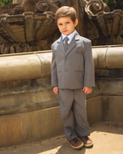 Peanut Butter Joey Boy's Suit - Charcoal