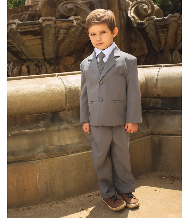 Peanut Butter Peanut Butter Joey Boy's Suit - Charcoal