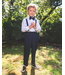 Peanut Butter Peanut Butter Boy's Barn Wedding Set - Navy