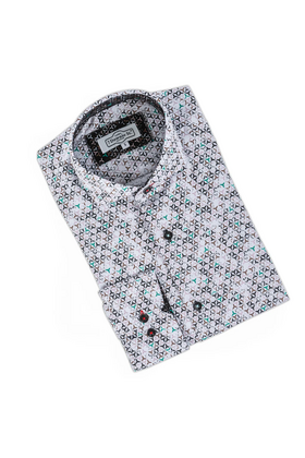 7 Downie St. Pattern Dress Shirt - 6012