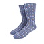Collins Clothiers Polka Dot Socks - Multi Denim