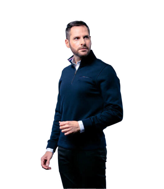 7 Downie St. Wilkie 1/4 Zip Sweater