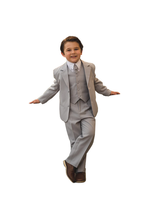 Peanut Butter Joey Boy's Suit - Light Grey