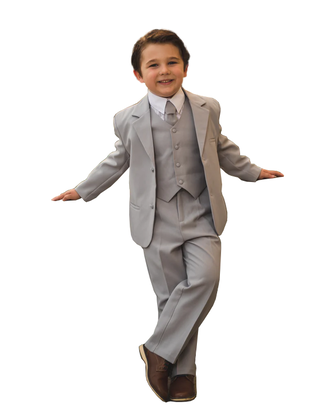 Peanut Butter Joey Boy's Suit - Light Grey