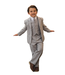 Peanut Butter Peanut Butter Joey Boy's Suit - Light Grey