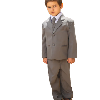 Peanut Butter Joey Boy's Suit - Charcoal