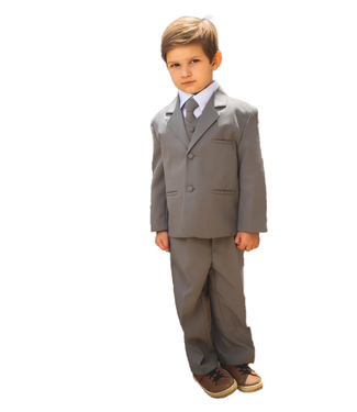 Peanut Butter Peanut Butter Joey Boy's Suit - Charcoal