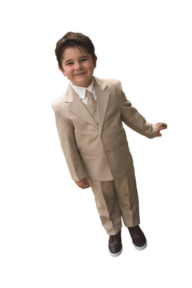 Peanut Butter Joey Boy's Suit - Sand