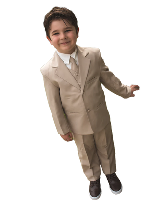 Peanut Butter Joey Boy's Suit - Sand