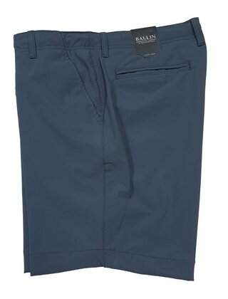 Ballin College Techno Cotton Shorts - Navy