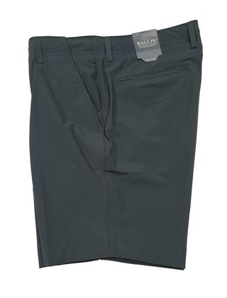 Ballin College Techno Cotton Shorts - Dark Grey