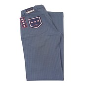 BERTINI FIVE POCKET CHECK PANTS