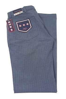 BERTINI FIVE POCKET CHECK PANTS