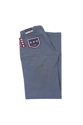 BERTINI FIVE POCKET CHECK PANTS