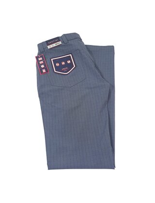 BERTINI FIVE POCKET CHECK PANTS