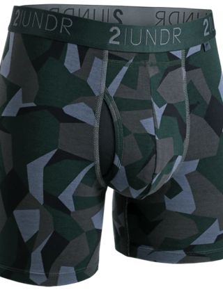 2UNDR SWING SHIFT Boxer Brief - Forest Camo