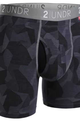 2UNDR SWING SHIFT Boxer Brief - Black Camo