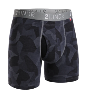 2UNDR 2UNDR SWING SHIFT Boxer Brief - Black Camo