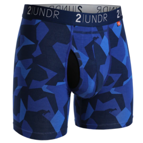 2UNDR SWING SHIFT Boxer Brief - Blue Camo