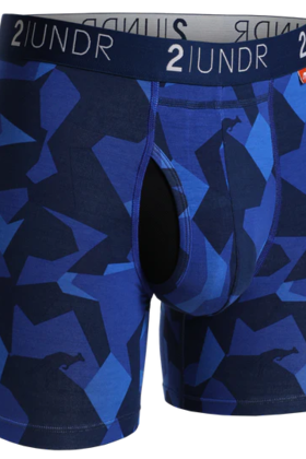 2UNDR SWING SHIFT Boxer Brief - Blue Camo