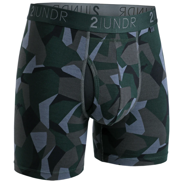 2UNDR SWING SHIFT Boxer Brief - Forest Camo