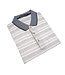 Sergio Louis Striped Polo - Black/Blue
