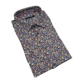HORST JERSEY SPORT SHIRT - MULTI FLORAL SHORT SLEEVE