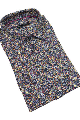 HORST JERSEY SPORT SHIRT - MULTI FLORAL SHORT SLEEVE
