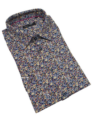 HORST JERSEY SPORT SHIRT - MULTI FLORAL SHORT SLEEVE