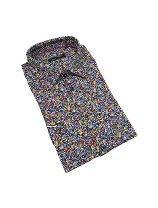 HORST JERSEY SPORT SHIRT - MULTI FLORAL SHORT SLEEVE